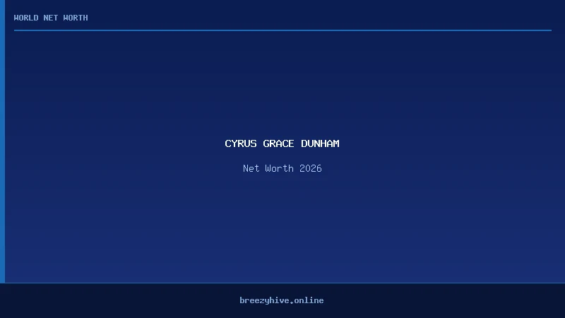 cyrus grace dunham net worth